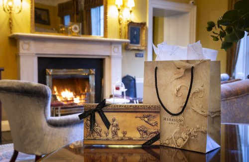 Merrion Hotel Gift Voucher Commercial and Advertising Photography by Mark Reddy of Trinity Digital Studios.